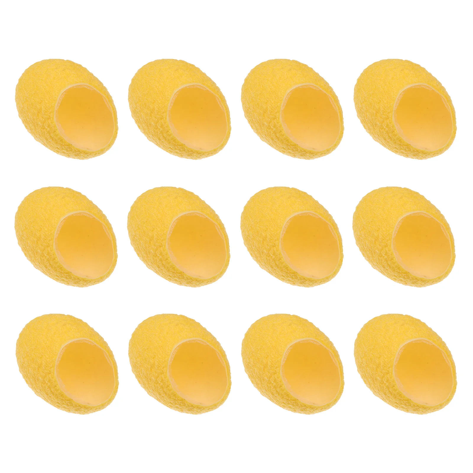 12 قطعة من دودة القز الطبيعية لتنظيف الوجه حاجز رطوبة الكولاجين للعناية بالبشرة وتقشير وإزالة الرؤوس السوداء