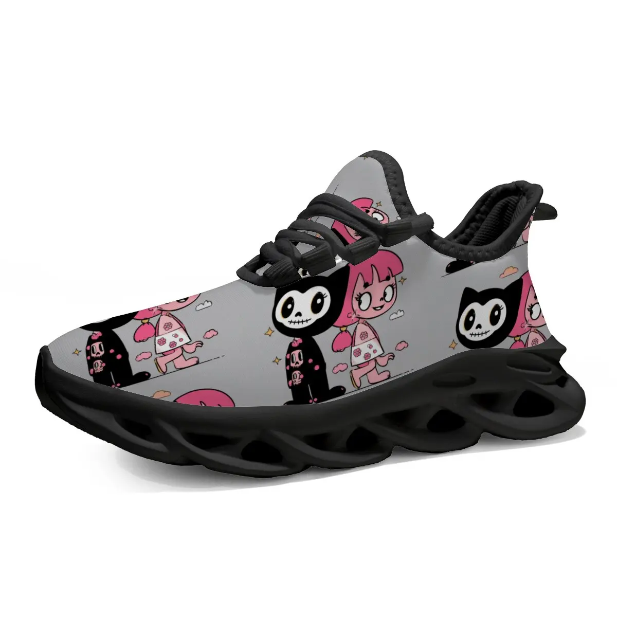 

Sanrio Hello Kitty Casual Kids Sneaker Anime Cartoon Low-top Autumn Retro and Versatile Casual Boys Running Shoes Hello Kitty