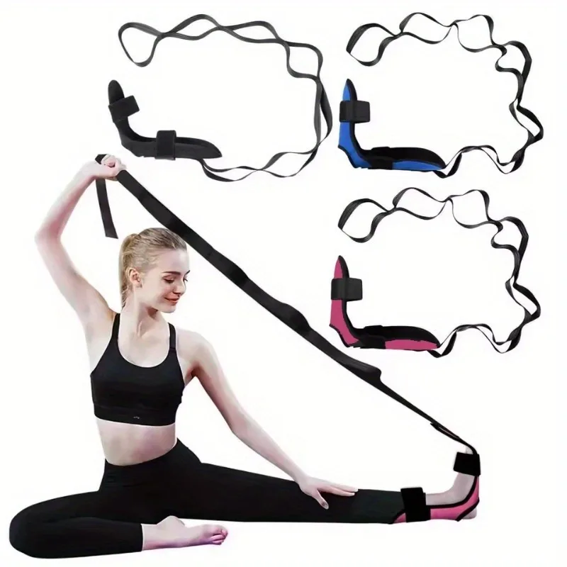 Yoga Leg Stretching Band Flexibility Stretching Band Rehabilitation Fitness Band Plantar Fasciitis Training Belt Foot Care