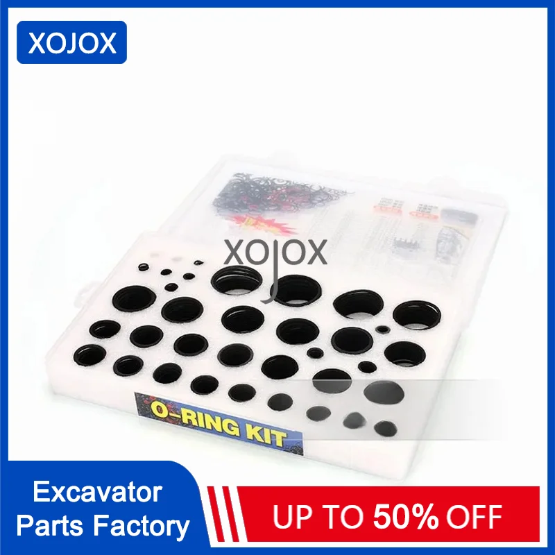 

XOJOX For Hyundai excavator box mounted oil seal R210 220 215 225 305-7 O-ring oil seal repair box