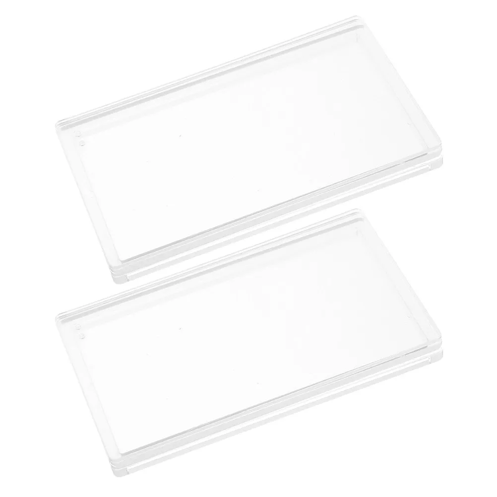 2Sets DIY Moving Sand Frame Kit High Transparency Acrylic Sandscape Frame for Desktop Decor Creative Sand Art Craft Making