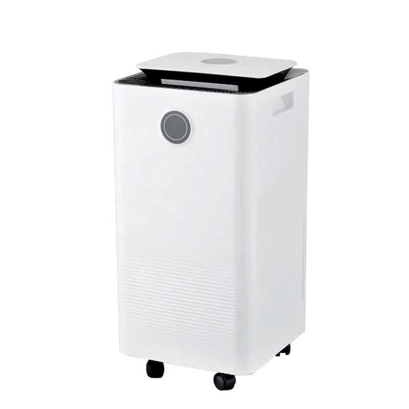 

12L/Day Small Portable Dehumidifier Home with 24h Timer