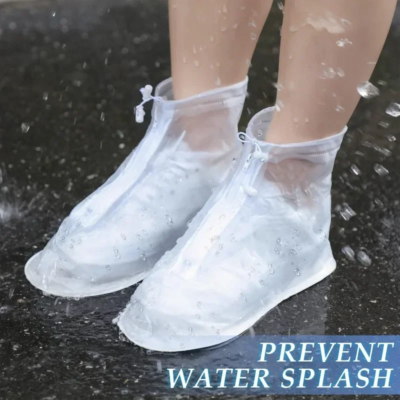 

Rain Shoe Covers Non-slip Waterproof Shoe Covers Reusable Shoe Covers High-top Outdoor Cycling Camping Fishing Garden Travel