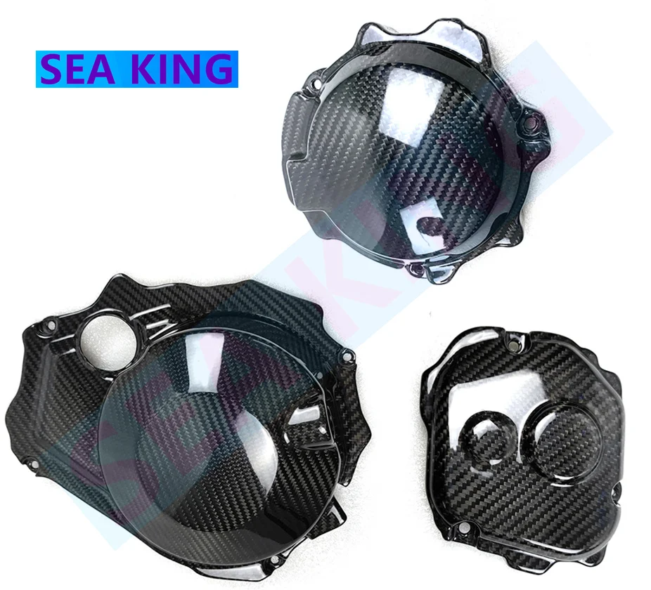 2011-2021Motorcycle Accessories Parts Engine Guards Covers Fairing Protection 100% 3K Carbon Fiber for Kawasaki ZX10R ZX 10R