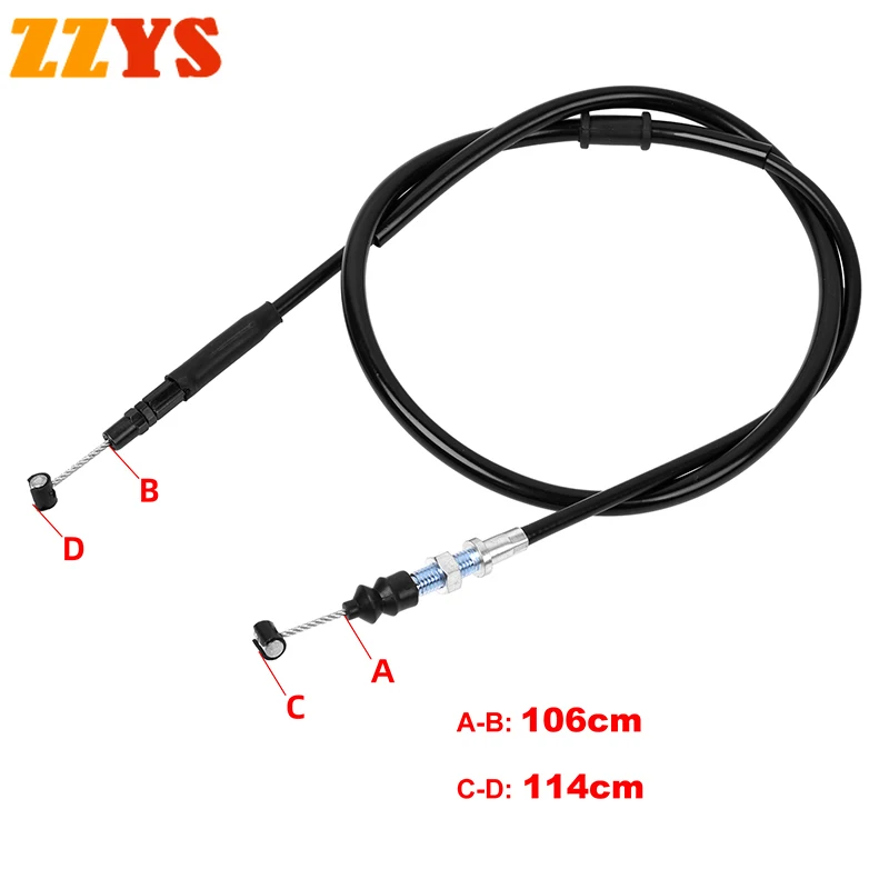 Motorcycle Accessories Adjustable Clutch Control Cable Line Wire Ropes For Yamaha 17D-26335-50-00 YZ250F 2010-2013 YZ250 YZ 250