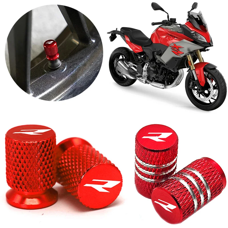 Motorcycle Standard Wheel Tire Valve Cap Set Tire Caps Set For BMW R1250R R1200R R1150R R1100R R850R F900R F800R S1000R M1000R