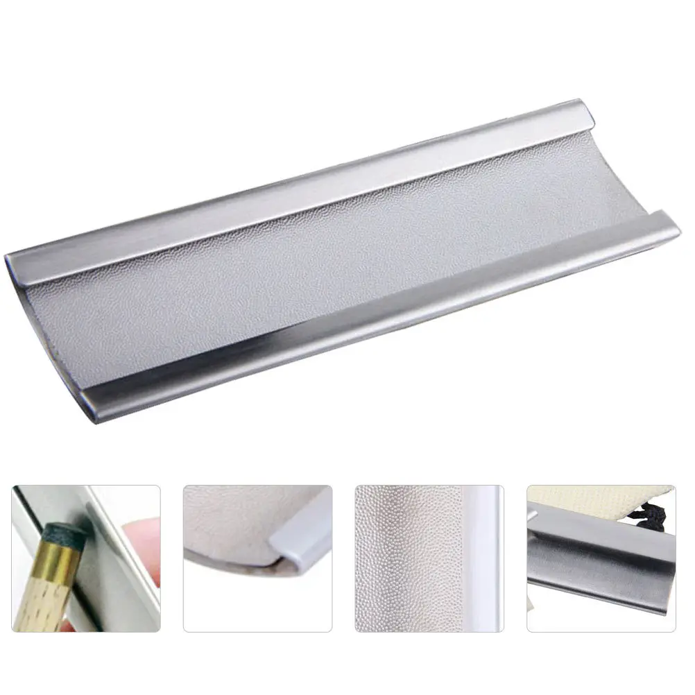 

Metal Billiard Cue Tip Shaper Burnisher File Tool for Pool Cue Maintenance Rust Resistant Sturdy Design Enhances Chalk Adhesion