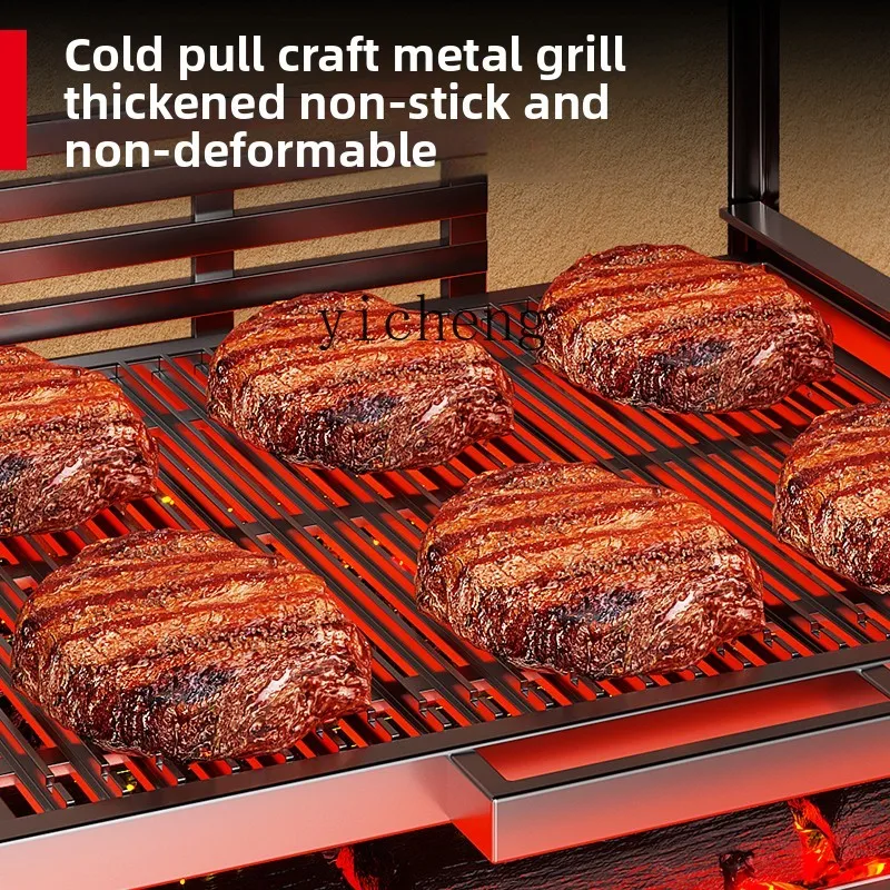 Komercyjny wielofunkcyjny piec elektryczny na węgiel drzewny do pieczenia wołowiny TQH, specjalny piec do mięsa do hotelu, burgerii.