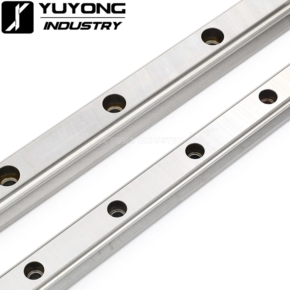 HG15 HG20 HG25 HG30 Linear Guide HG Miniature Linear Rail Length 250/500/1000/1500mm without Slider Block for CNC 3D Print