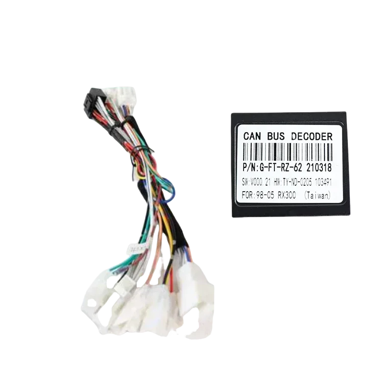 16 Pin Canbus box Adaptor G-FT-RZ-62 For Lexus RX300 1997-2003/Toyota Harrier With Wiring Harness Cable Android Car Radio