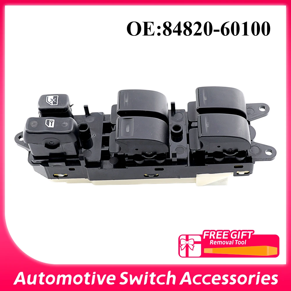 84820-60100 Electric Power Car Window Master Switch 20 Pins For Lexus LX470 For Toyota Land Cruiser 2001-2002 8482060100