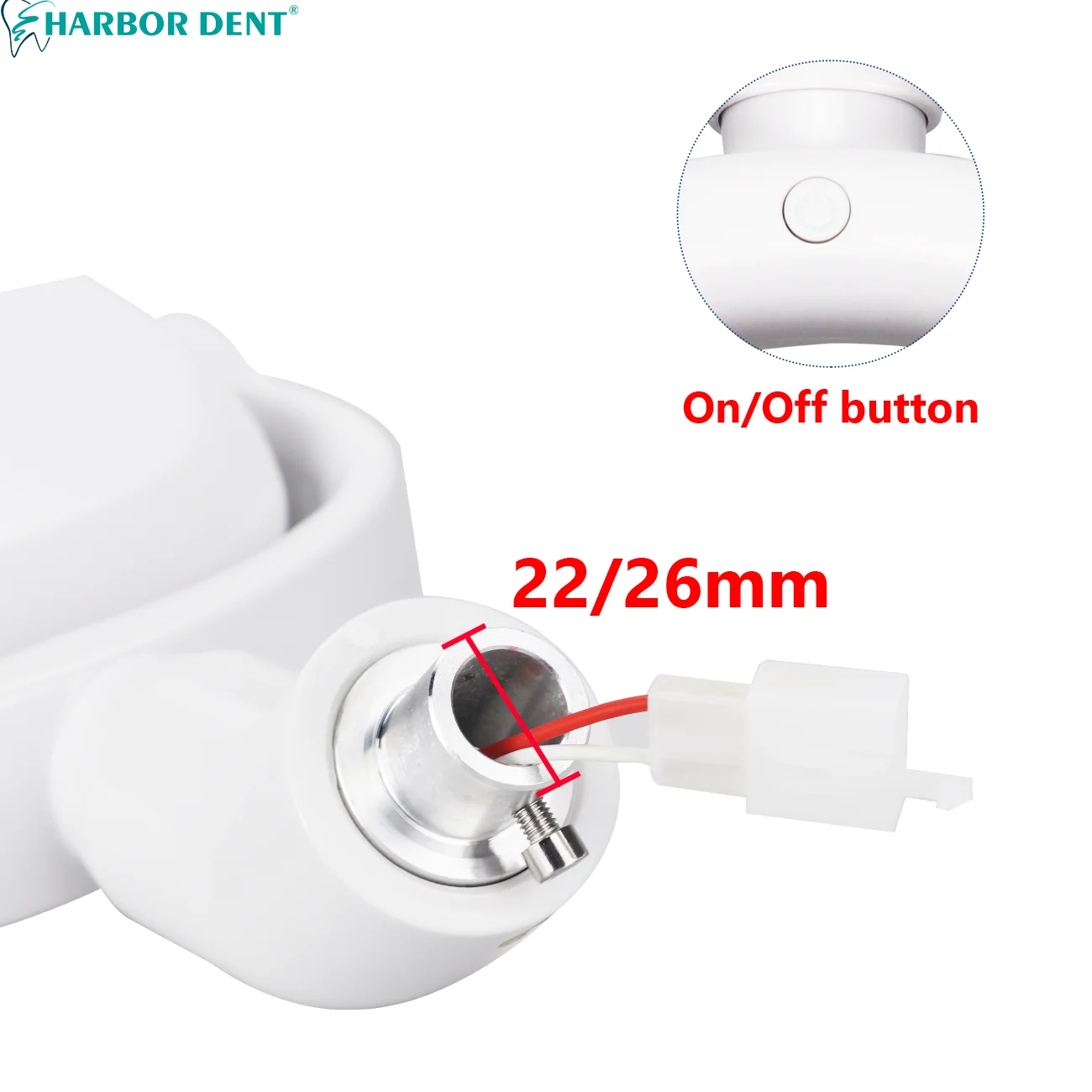 Dental Shadowless indução LED lâmpada, operação oral, luz sensível, implante odontológico cadeira, luz fria, clínica de dentista, 4LED