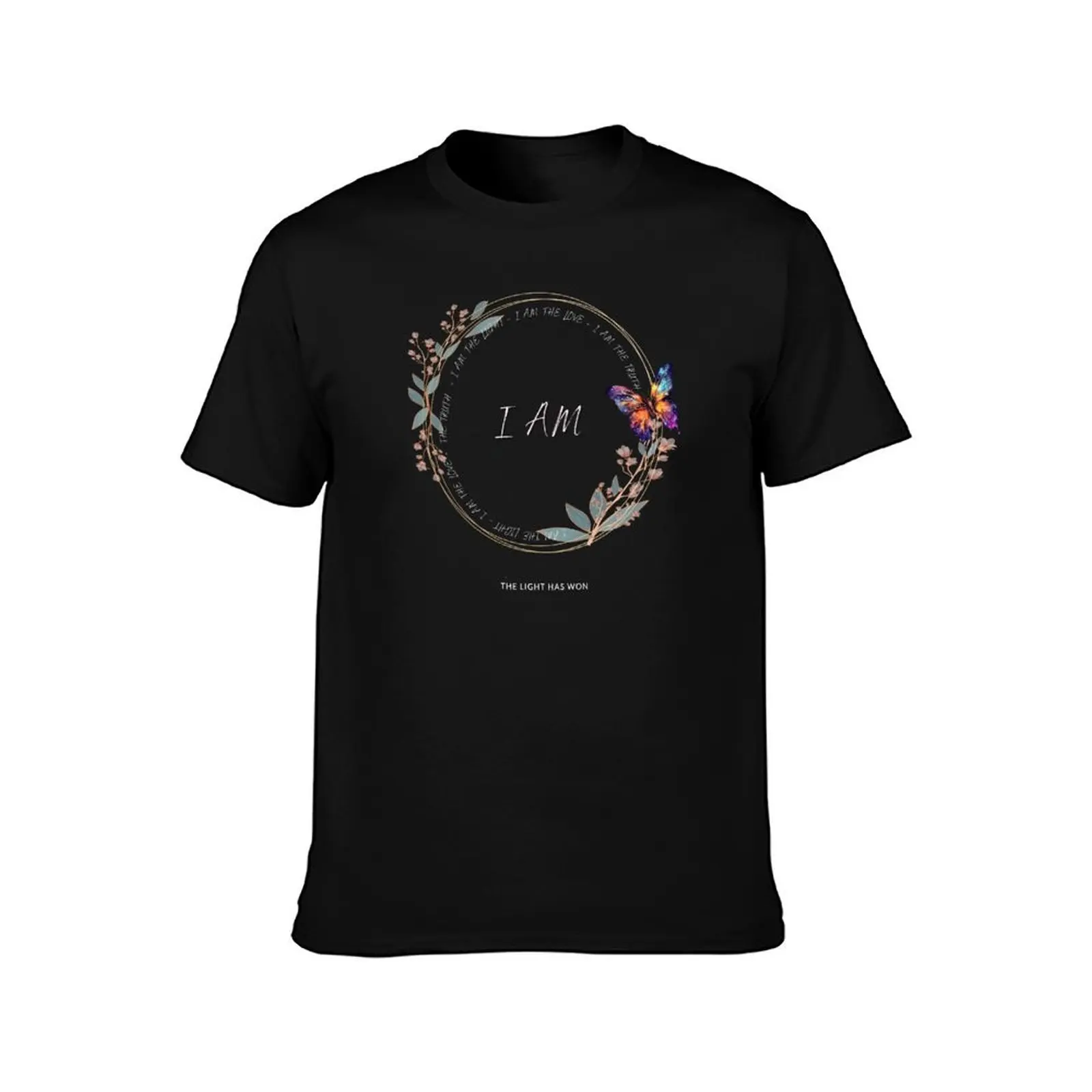 The I AM Wrath of Transformation T-Shirt Summer Casual Cotton Tee Oversized Streetwear Tops Vintage Graphic Print