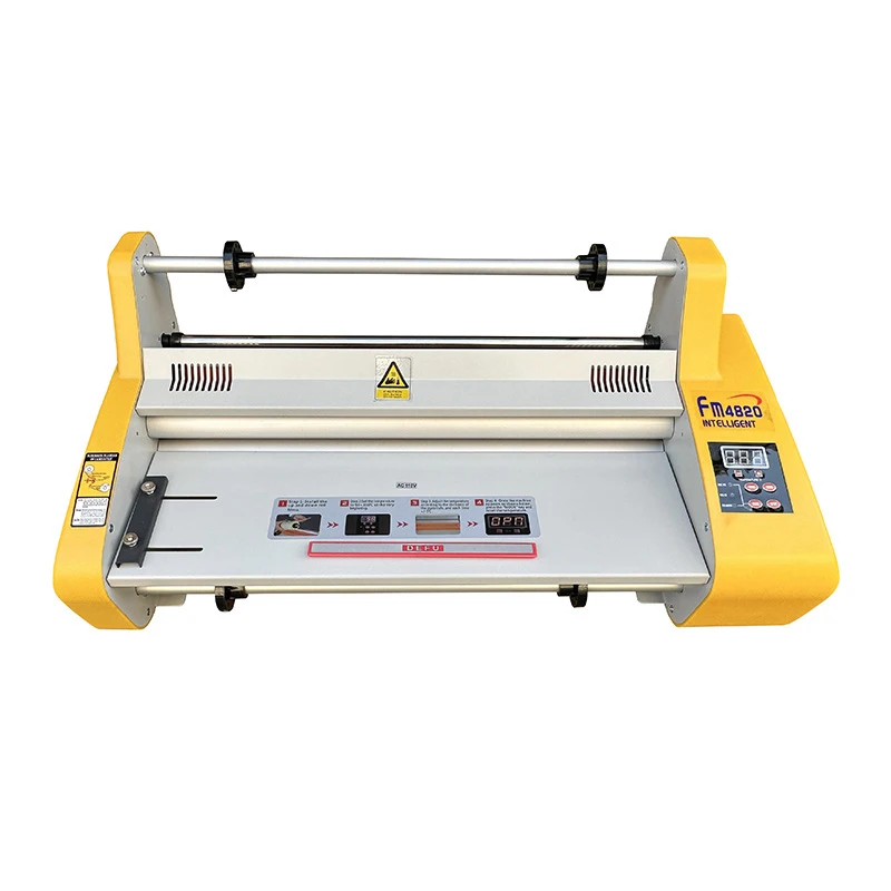 A2 Automatic Laminating machine Small office graphic Electronic Temperature Control Double-sided Pre-coating Laminating machine