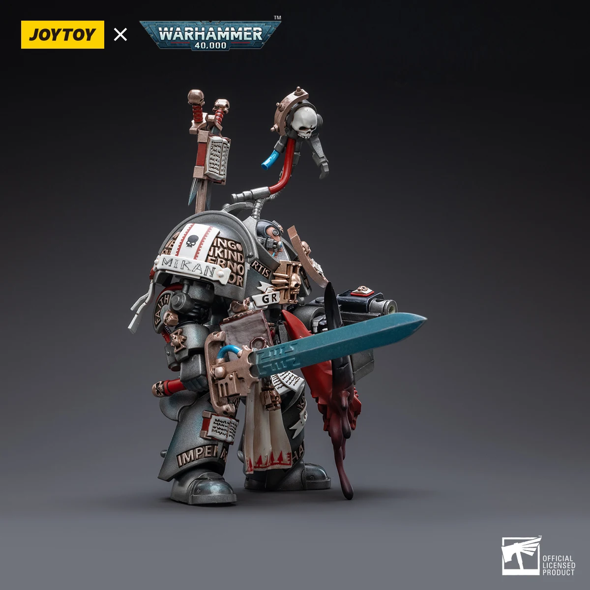 【JOYTOY】Warhammer 40K 1/18 Anime Figure Grey Knights Terminator Incanus Neodan view 4