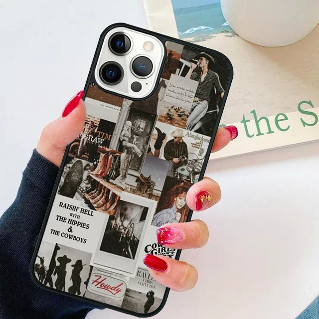 Cowboy Cowgirl Howdy Western Ranch Boho Phone Case for IPhone 15 14 12 13 Mini 6 7 8 PLUS X XS XR 11 PRO MAX SE 2020 Cover Funda