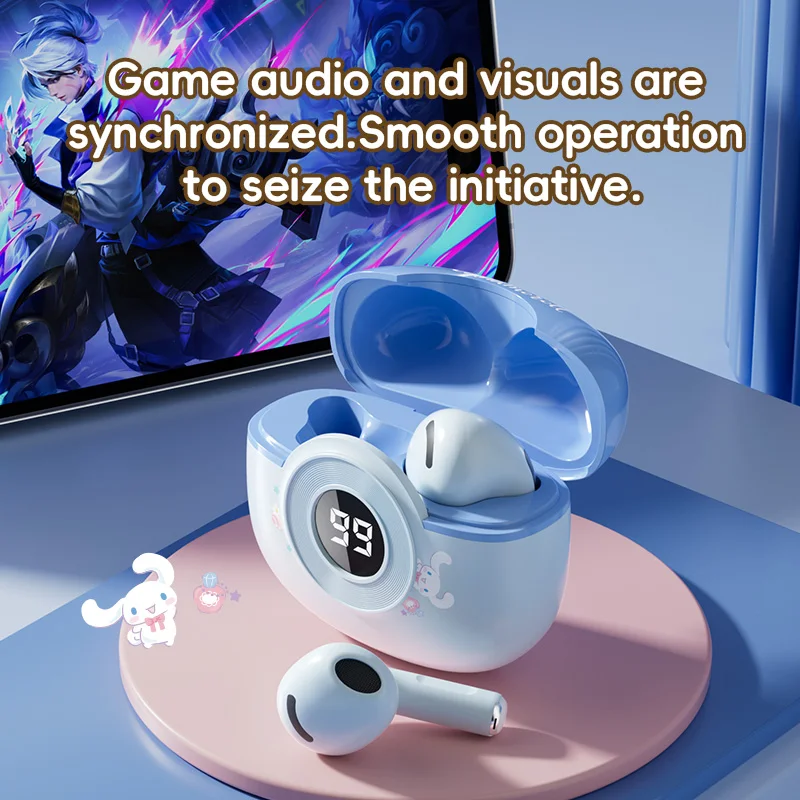 EK54 TWS écouteurs sans fil 2025 nouveau suppression numérique du bruit Mini conception mignonne pour la course Sport longue batterie HiFi son casque