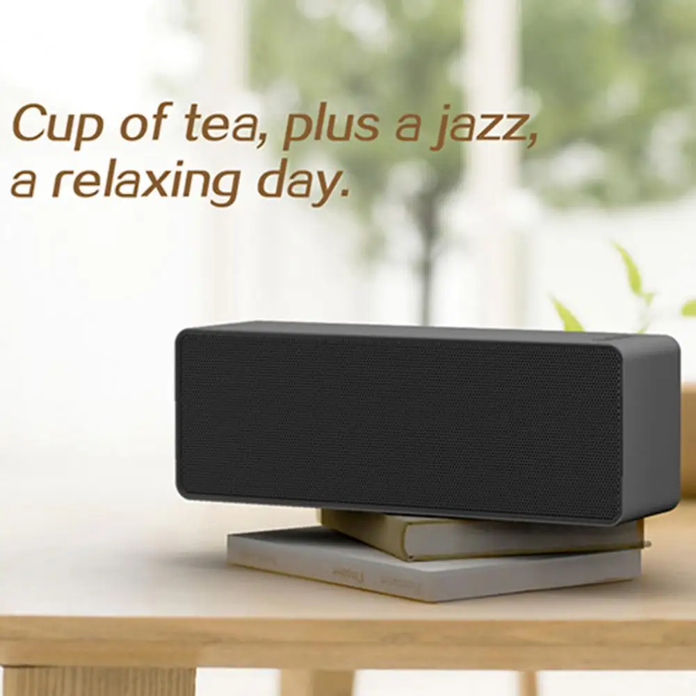 

Speaker Heavy Duty Bass 60Hz-15KHz Bluetooth-compatible 5.0 Lossless Multifunctional Wireless Sound Box Household Accessory