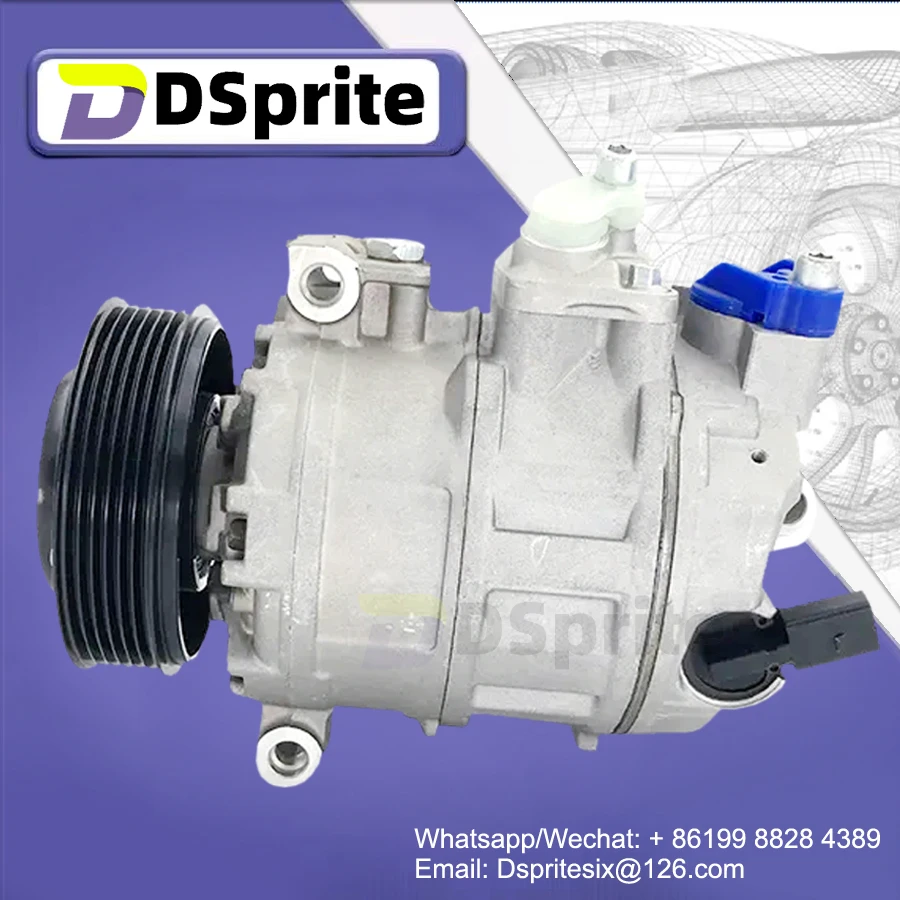 

AC Compressor for Audi A3 A1 / Volkswagen Crafter Touran Rabbit Caddy Golf Passat EOS Tiguan CC 1K0820859T 1K0820859S 1K0820859M