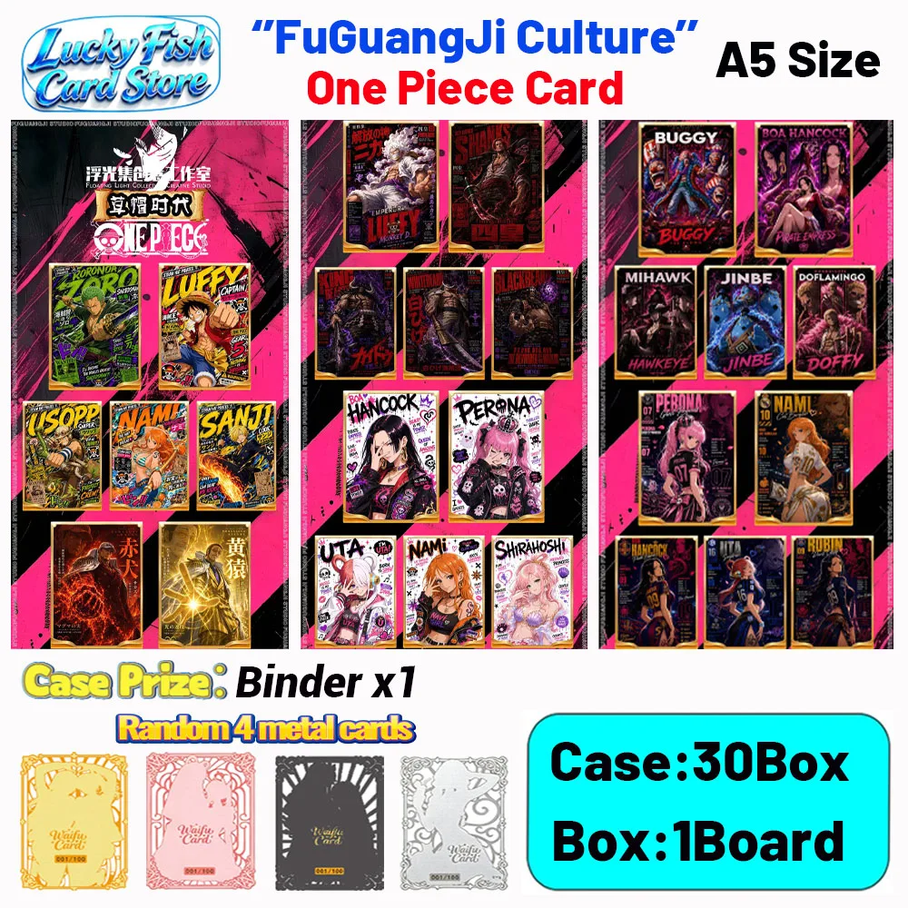 

Wholesale 2026 New FuGuangJi Creative Studio One Piece Cards 30 Pieces A5 Size Boards Children's Toys Birthday Gifts