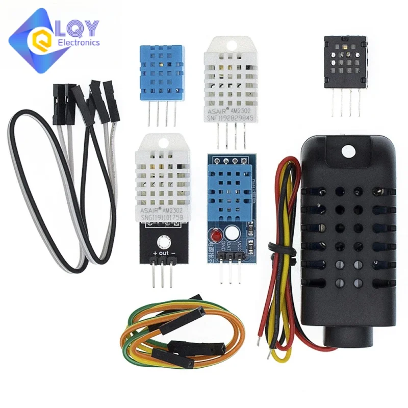 LQY Digital Temperature and Humidity Sensor DHT11 DHT22 AM2302 AM2301 AM2320 Module For Arduino Electronic DIY