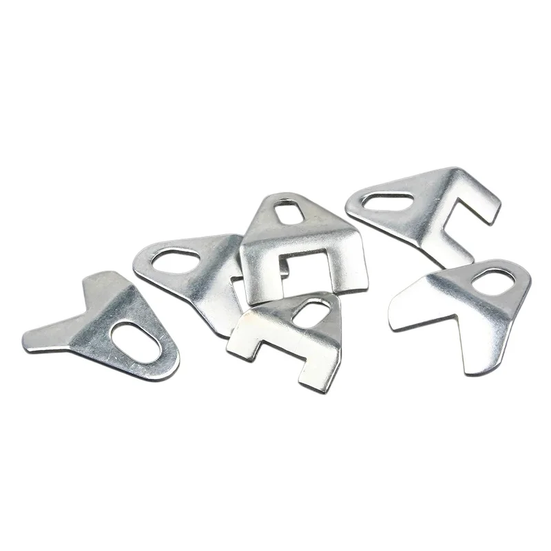 50/100Pcs Carbon Steel Triangle Washers Radio Speaker Stand Fixed Bracket Accessory