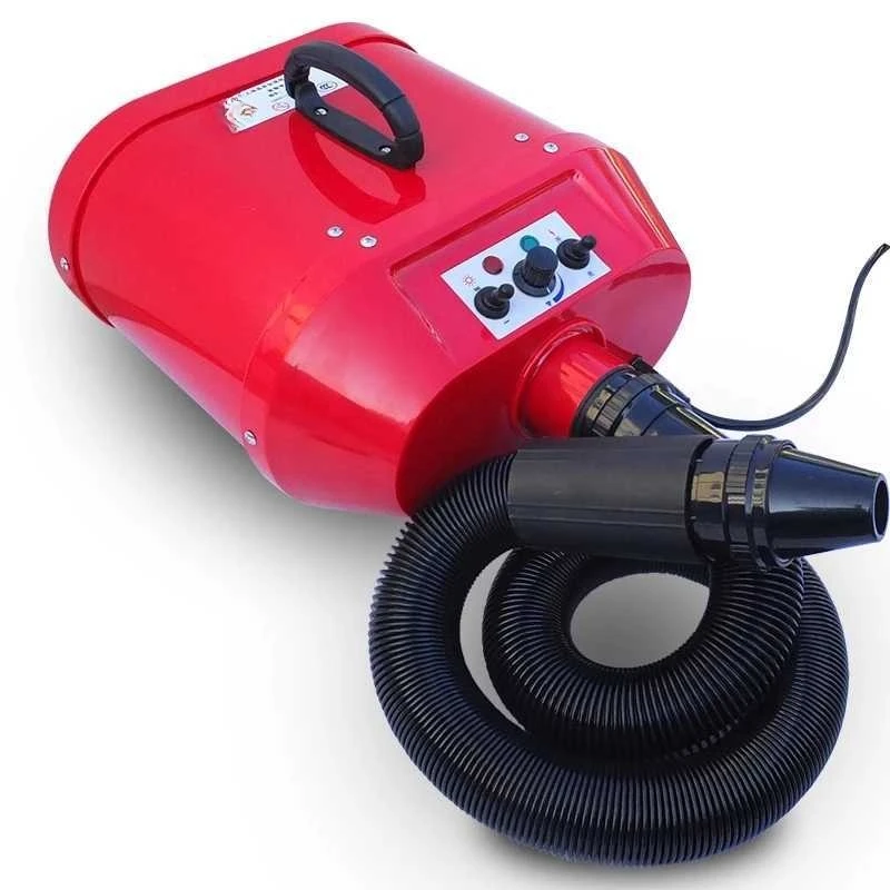 

Double motor pet water dryer, high power and low noise dog hair drying electric heating machine