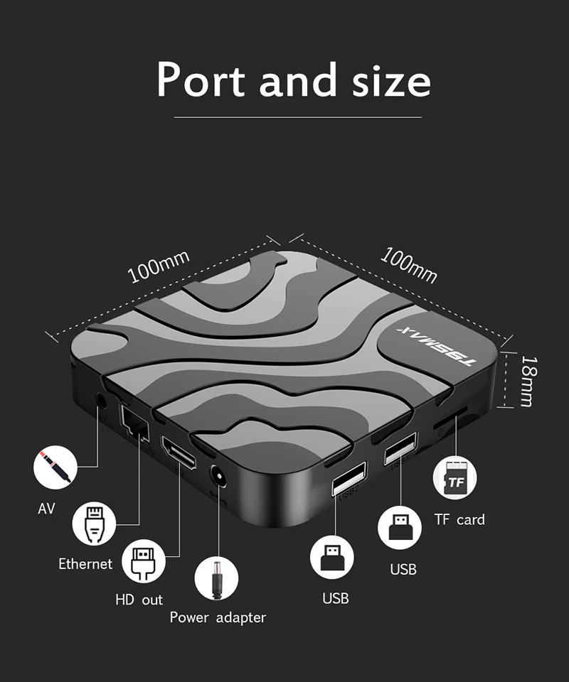 T95MAX Smart TV Box Android14.0 Allwinner H618 Dual Wifi 2.4G/5G 8K BT 64GB 128GB HDR10 Media Player Set Top Box Google Netflix