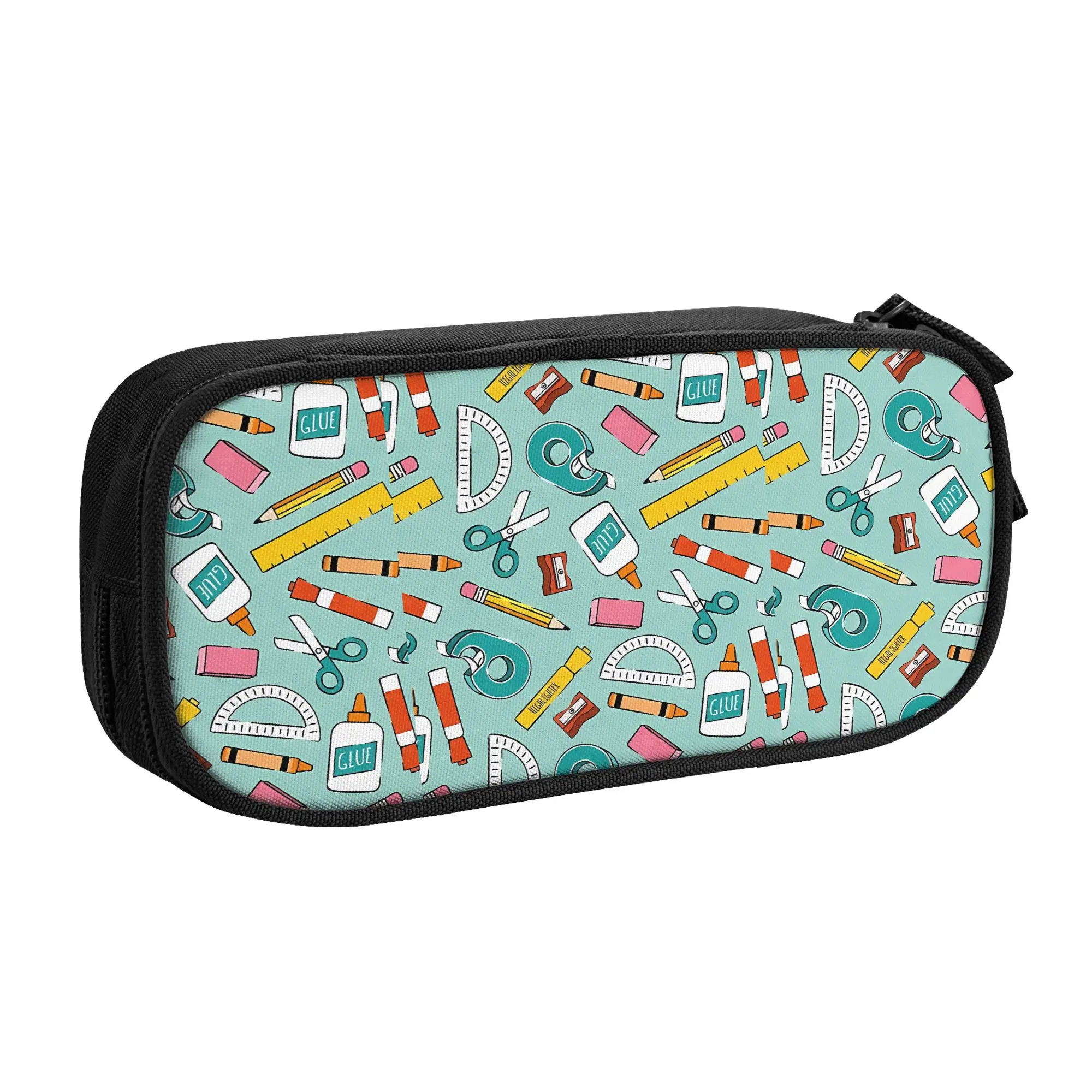 1 piece Lightweight School Supplies Pencil Case Teen Pen Bag Back To School School Pencil Pouch