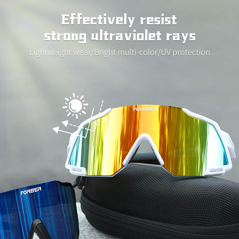 Cycling Glasses Mountain Road Bike Bicycle Hiking Camping Golf UV400 Outdoor Sport Sunglasses Men Women Bicycle Goggles