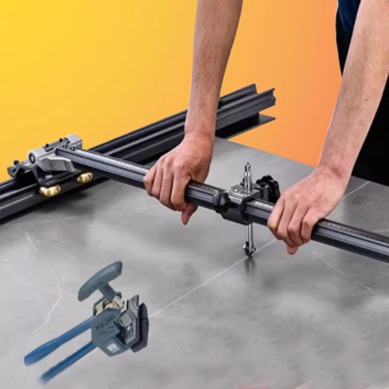 

2026 T-type Track Push-Pull Scribing Blade Cutters High-Precision Hand-operated Slab Cutting Machine for Ceramic & Floor Tiles