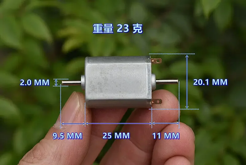 Mini 5-Pole Micro FK-130 Elektrische Motor DC 12V 18V 24V Hoge Snelheid Motor Dual 2mm As DIY RC Rail Trein Speelgoed HO Slot Auto Boot