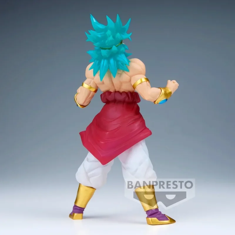 Bandai banpresto original dragon ball z clearise super saiyan broli anime figura de ação brinquedos modelo colecionável presentes para crianças