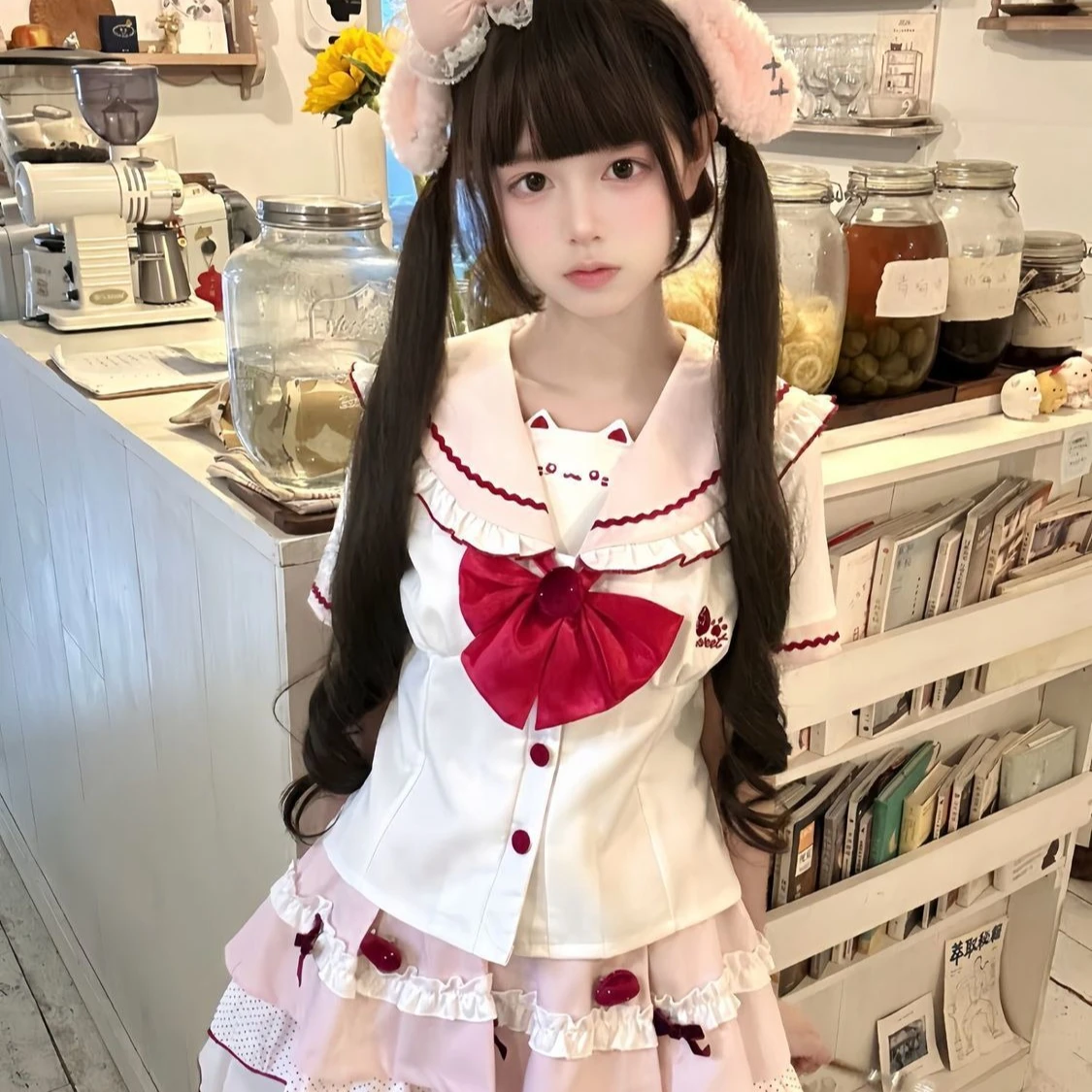 uniformes-jk-de-manga-larga-y-corta-conjunto-japones-lindo-y-dulce-con-cintura-entallada-uniforme-escolar-estilo-sirvienta-adecuado-para-todas-las-estaciones