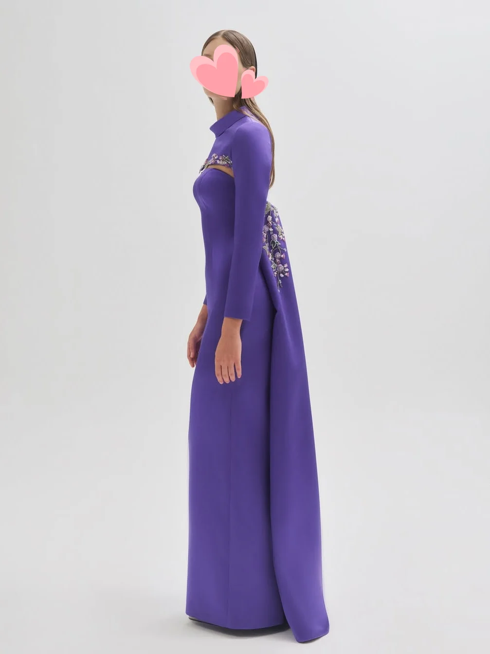 Altro Shore Elegante vintage dolce viola perline fiori eleganti nuovi abiti da festa da sera personalizzati per occasioni formali