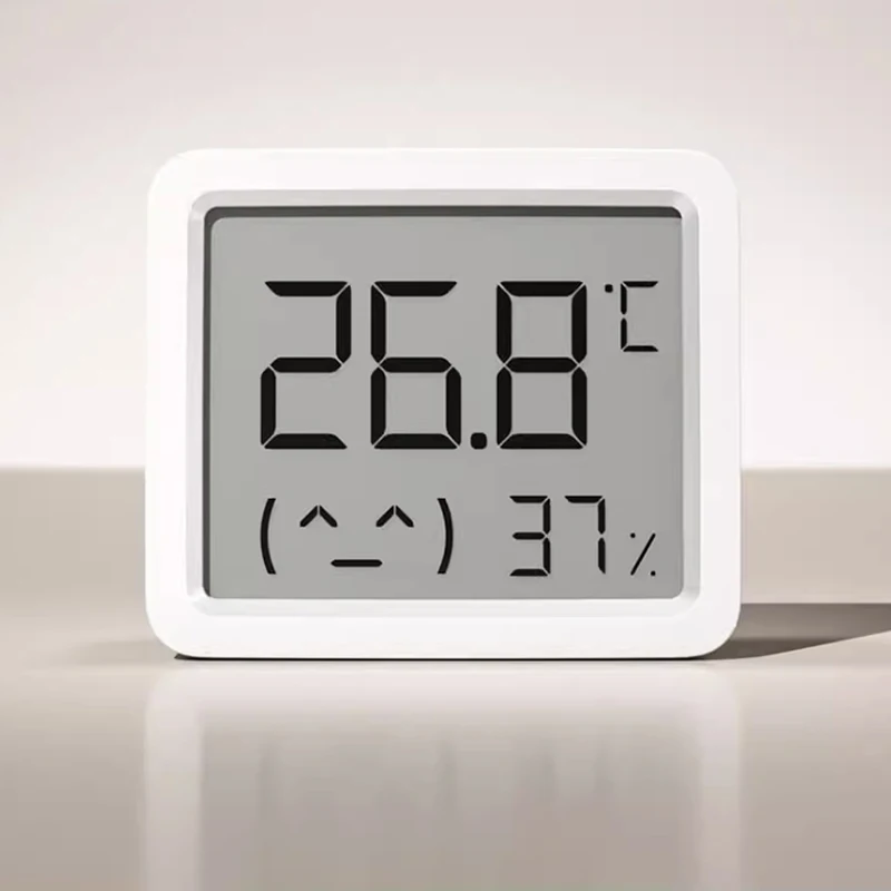 XIAOMI Mijia الذكية مستشعر درجة الحرارة والرطوبة 3 بلوتوث صغير الكهربائية الرقمية الرطوبة مقياس الرطوبة العمل لتطبيق Mi Home