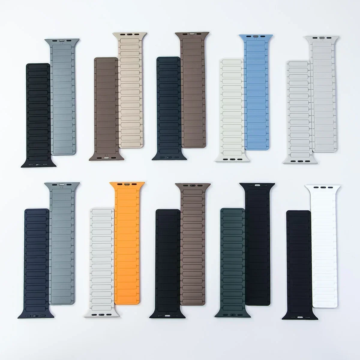 Magnetic Band for Apple Watch Ultra 2 49mm 45mm 44mm S10 46mm 42mm 40 41mm Silicone Strap for IWatch Series Ultra 2 9 8 7 6 5 4 image 2