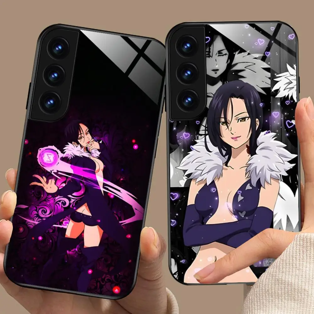 Seven Deadly Sins Merlin Phone Case for Samsung Galaxy A56 55 54 53 52 51 36 35 34 23 16 15 5G Glass Protective Cover - view 2