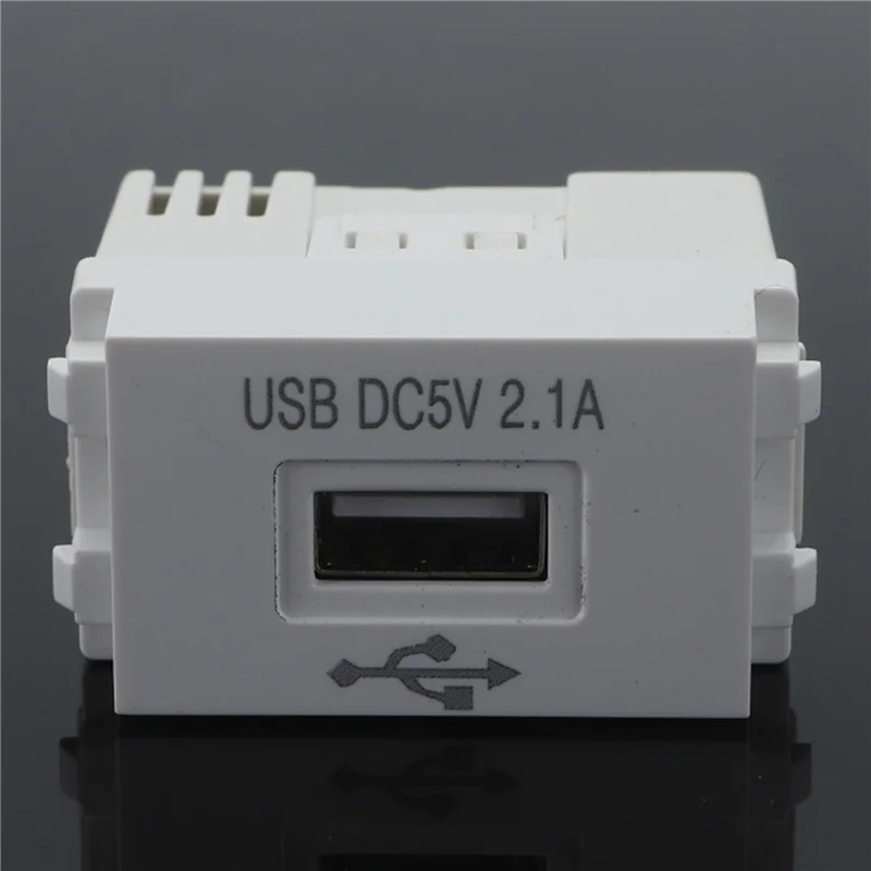 SQPP-USB 電源モジュール 220V ソケット 5V 変圧器 2.1A USB 充電電源ソケット スイッチングアダプター 1 個