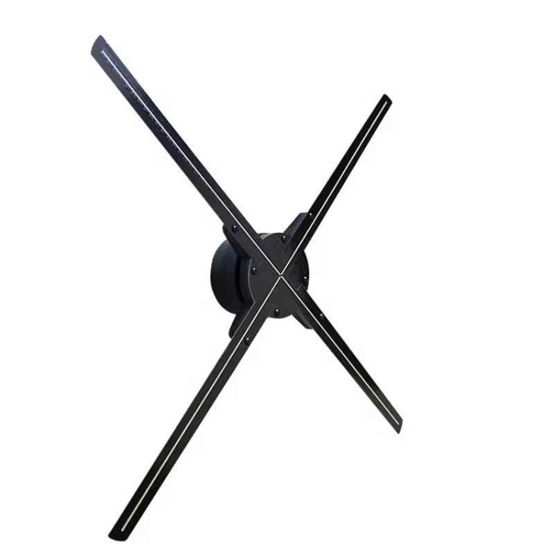 

HDFocus 4 Blades 75cm Holographic Advertising 65cm LED Display 3D Hologram Fan