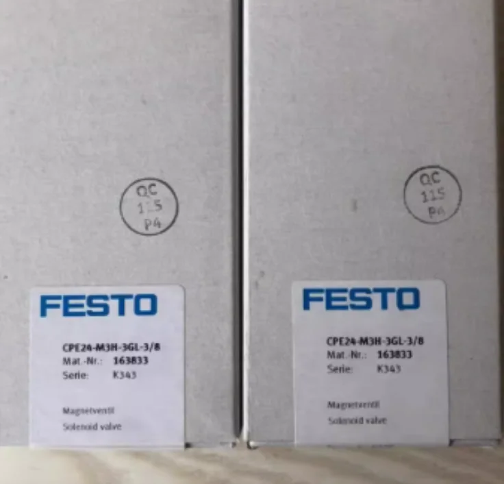 

New original FESTO Solenoid valve CPE24-M3H-5L-3/8 163834 CPE24-M3H-5J-3/8 163835 CPE24-M3H-3OLS-3/8 163836