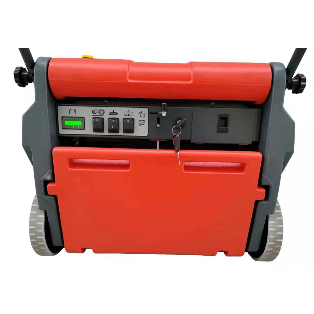 S1000 New Model Hand Push Floor Cleaning Machine Sweeper with Full Rotomolding Shell