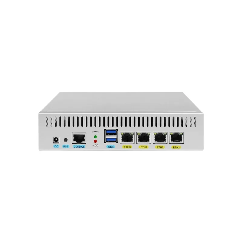 IKuaiOS Desktop Network Device Celeron Processor N4000 J4215 4LAN 2.5G Ethernet Support MikrotikOS Pfsense OpenWRT OTS 1090 4L