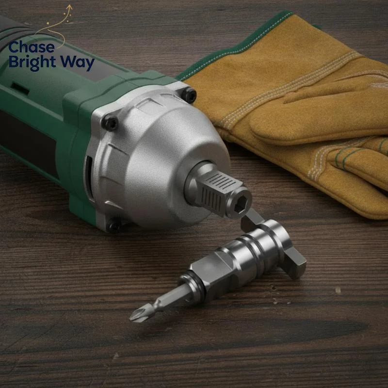 1/2 Inch Strong Magnetic Hex Shank Adapter Square Head T-shaft Dual-use Connector for Power Drill Home DIY Repair