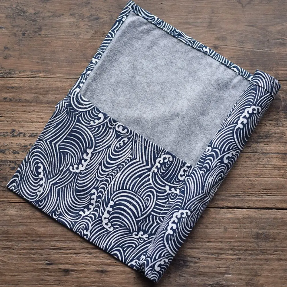 Chinese Style Roll Pen Curtain Roll Up Vintage Pen Holder Storage Pouch Pencil Bag Holder Paint Brush Makeup Brush Wrap