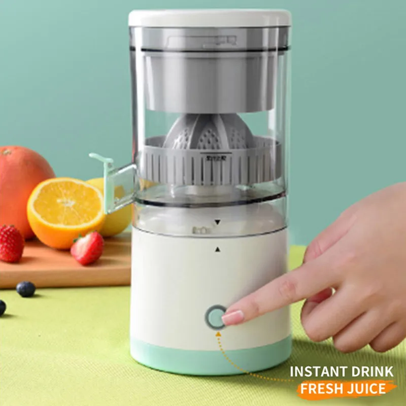 Portable Electric Juicer Orange Lemon Fruit Blender Orange Juicer Usb Rechargeable Electric Slow Juicers Household Kitchen Tools