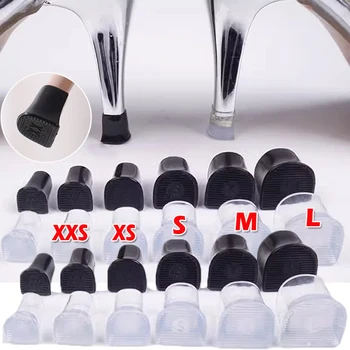 Bouchons de protection de talons en Silicone, 2 pièces, couvre-chaussures de danse Stiletto latine antidérapantes à talons hauts, accessoires pour chaussures de mariée et de mariage