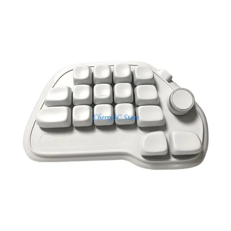83CE 17 Mechanical Numpad with Hot Swappable Design RGBs Backlit PBT Keycaps and VIA Programmable USB Connection for Laptop