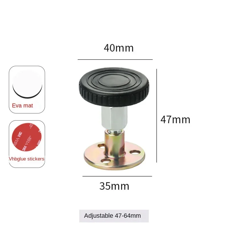 Headboard Furniture Accessories Sofa Vibration Absorber Stopper Anti-vibration Applicable to Bedstead Adjustable Thread Bedside