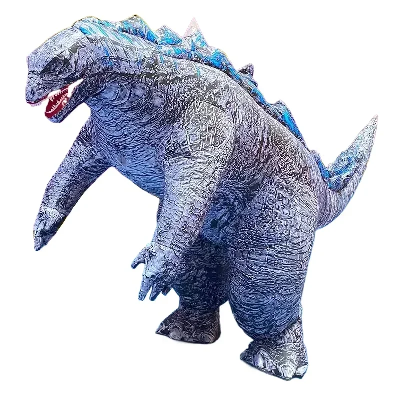 260cm Cosplay Inflatable Monster dinosaur Gojira doll cloth Mascot Costume Fancy Dress Party Advertising Ceremony perform show